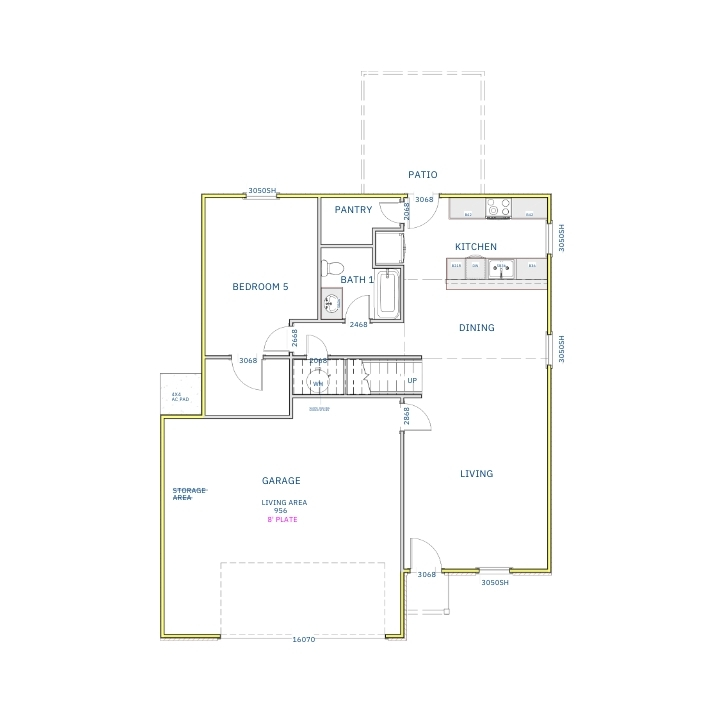 Liberty Communities Liberty Storage Floor plan