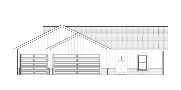 Liberty Communities Bell 3 Car Garage Floor plan