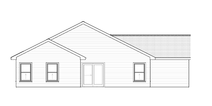 Liberty Communities Franklin 3 Car Garage Floor plan