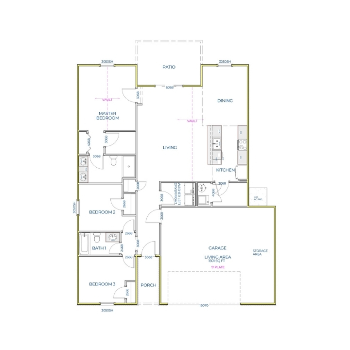 Liberty Communities Independence Storage Floor plan