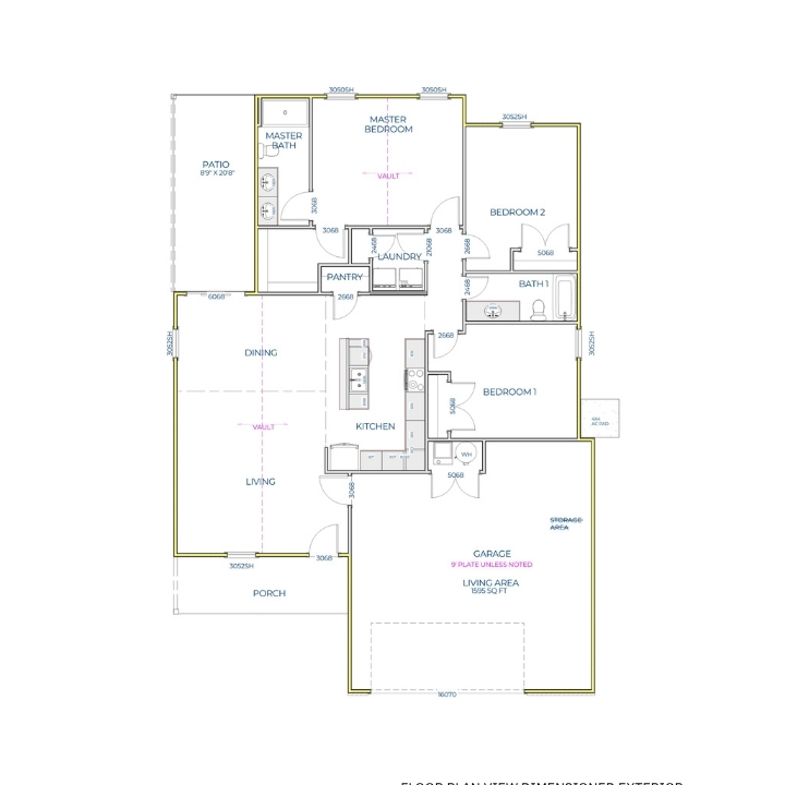 Liberty Communities Hamilton Storage Floor plan