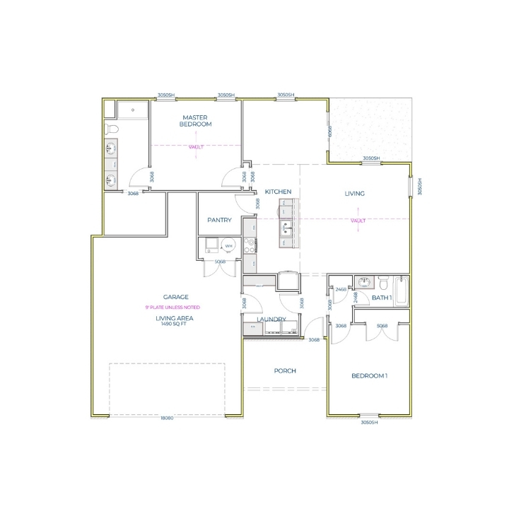 Liberty Communities  Betsy S Floor plan