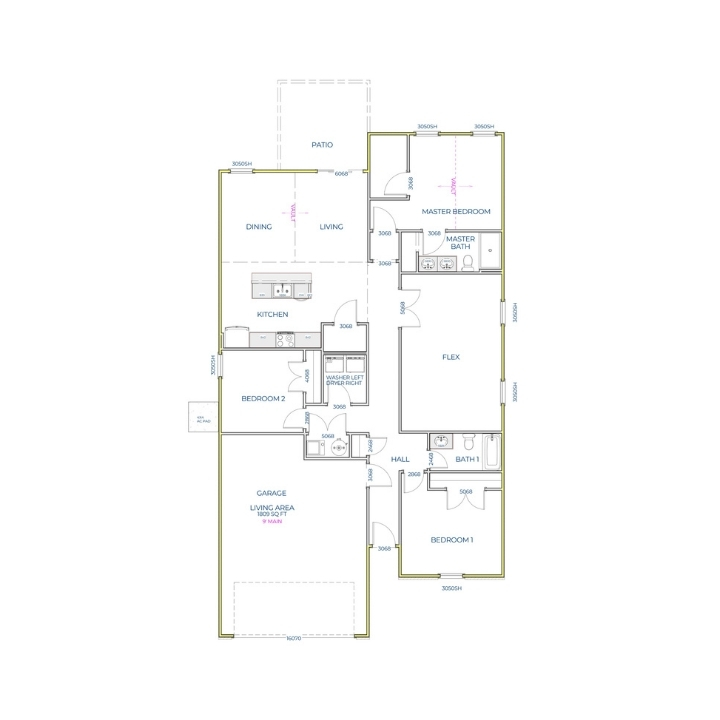 Liberty Communities Francis GS Floor plan