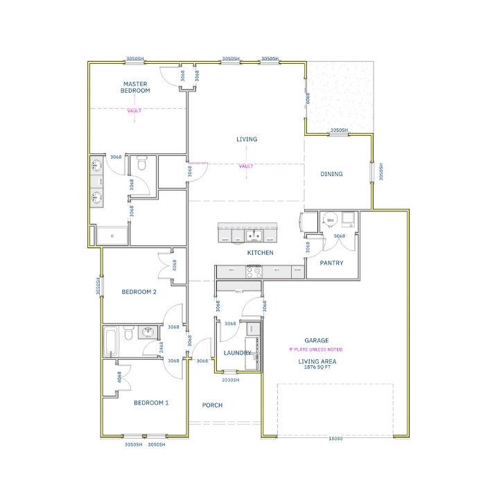 Liberty Communities Hancock Storage Floor plan