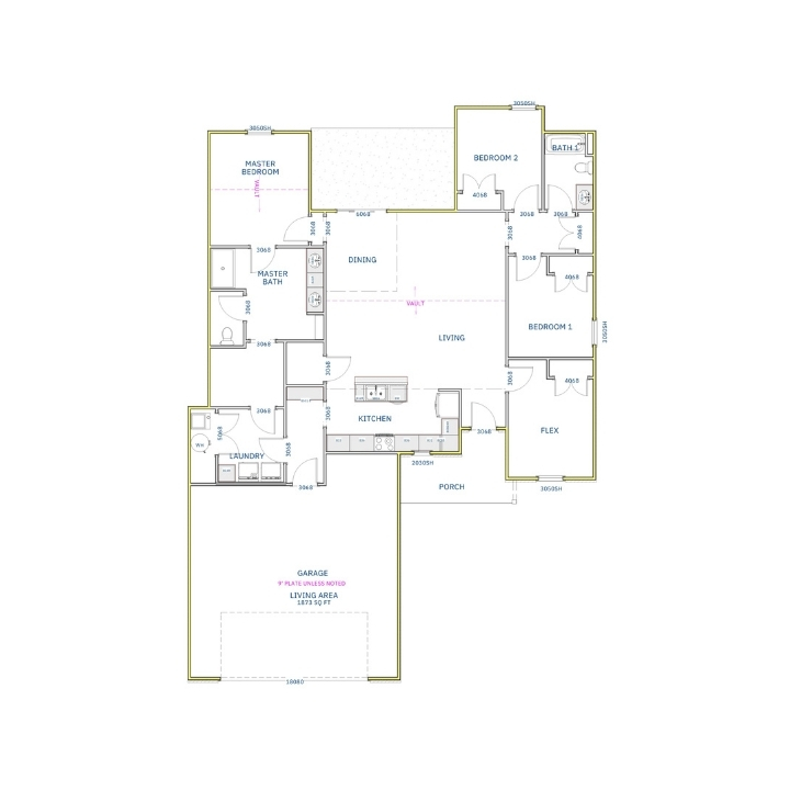 Liberty Communities Monroe S Floor plan