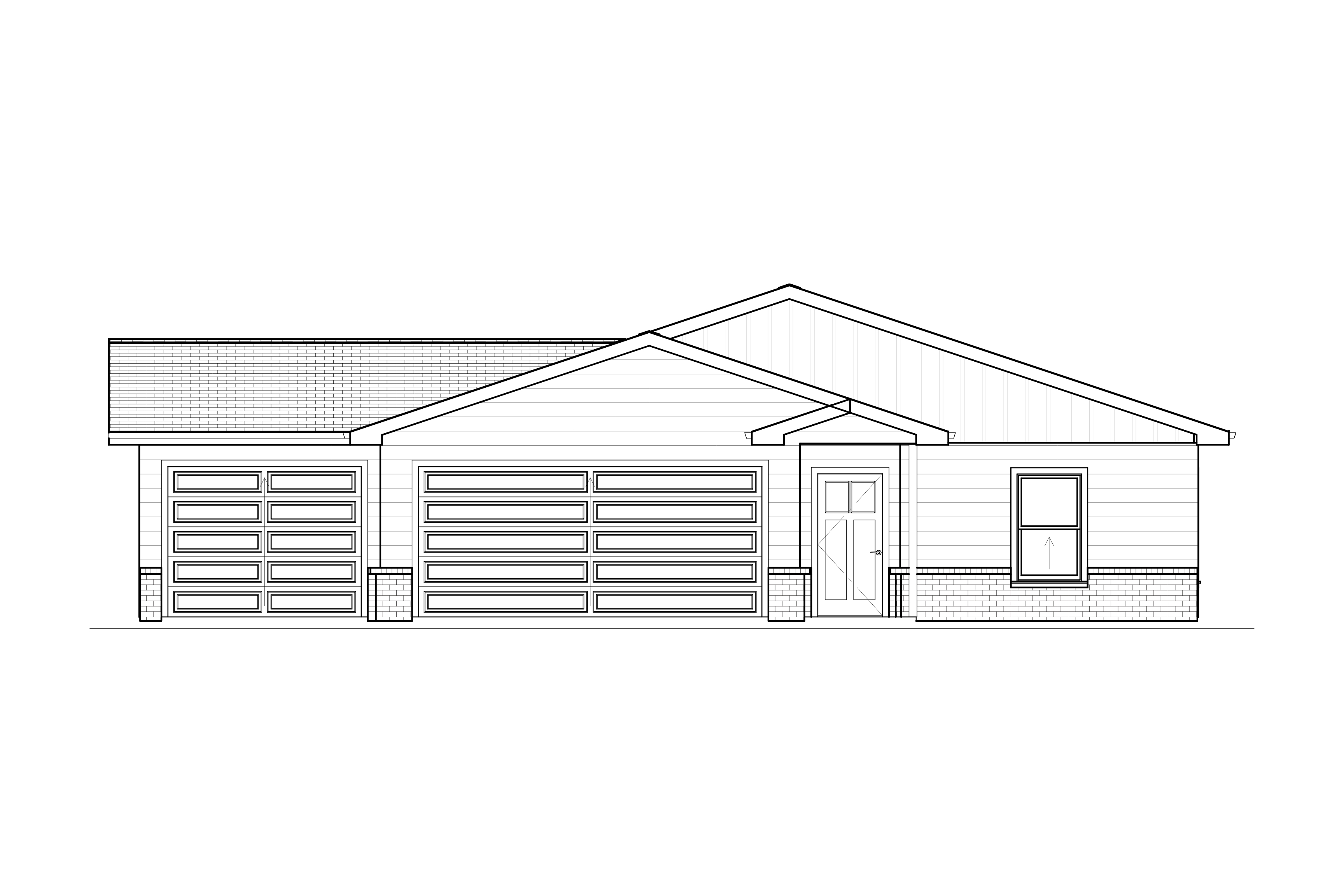 Liberty Communities Cleveland 3 Car Garage Floor plan
