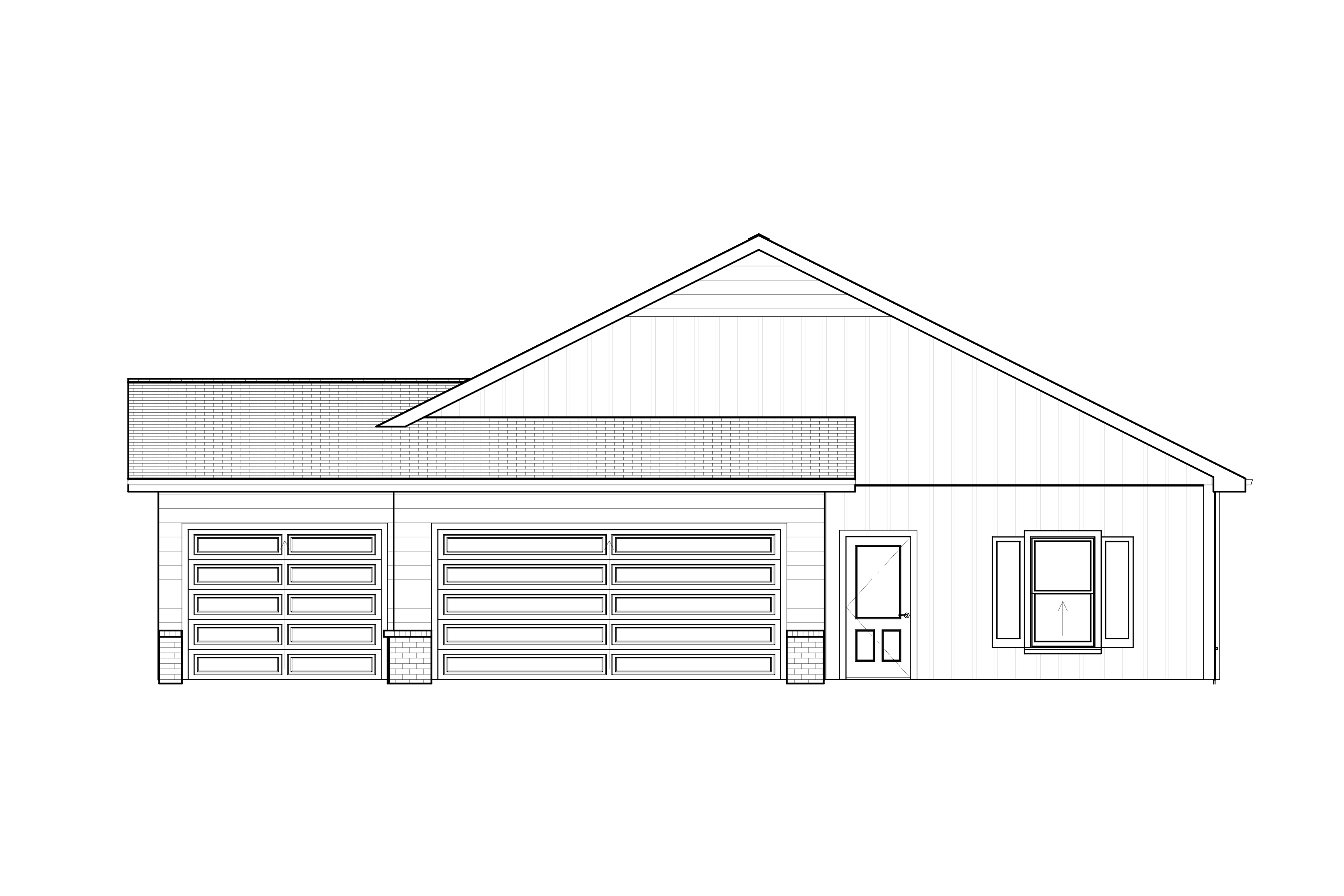 Liberty Communities Hamilton 3 Car Garage Floor plan