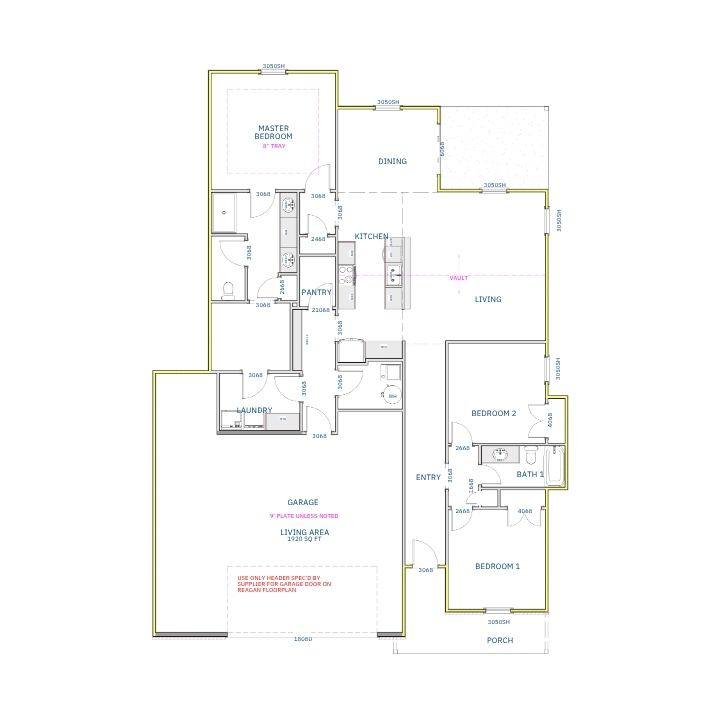 Liberty Communities Reagan Storage Floor plan