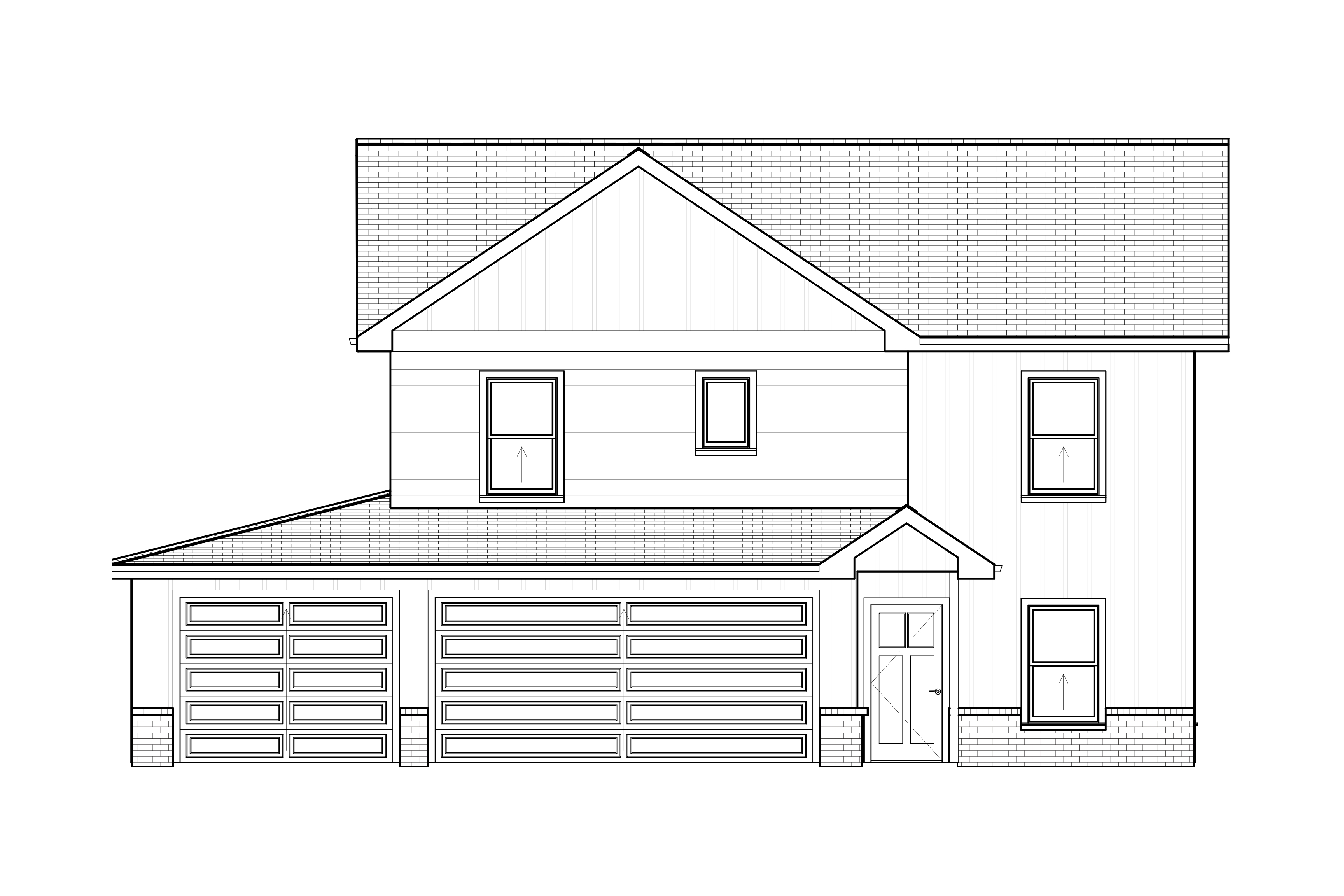 Liberty Communities Washington 3 Car Garage Floor plan