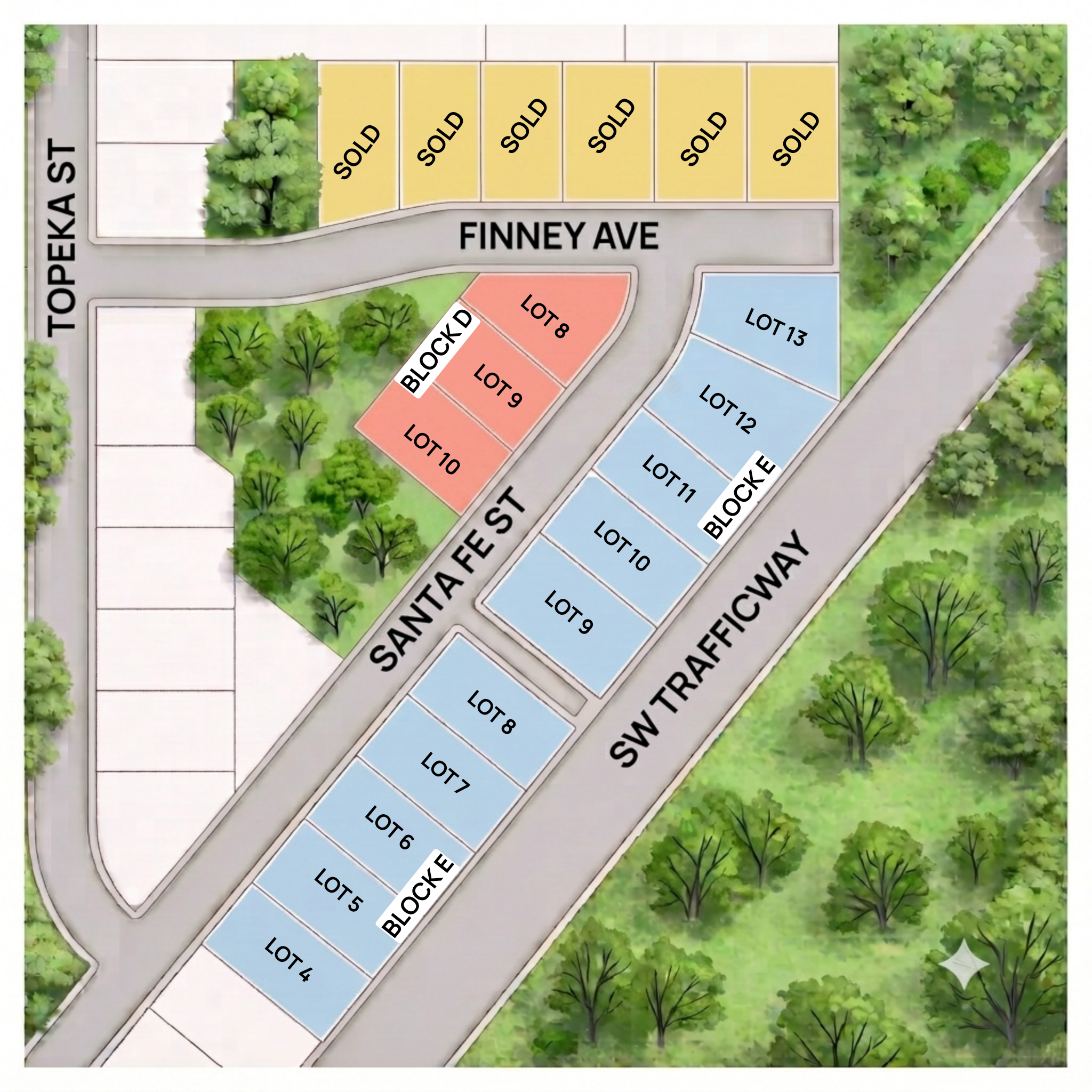 Adlesperger-Smith plat map by Liberty Communities